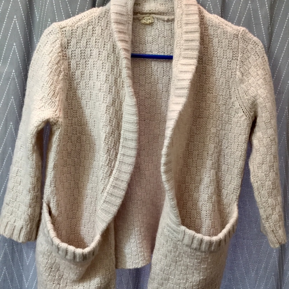 J. Crew Cream Cardigan